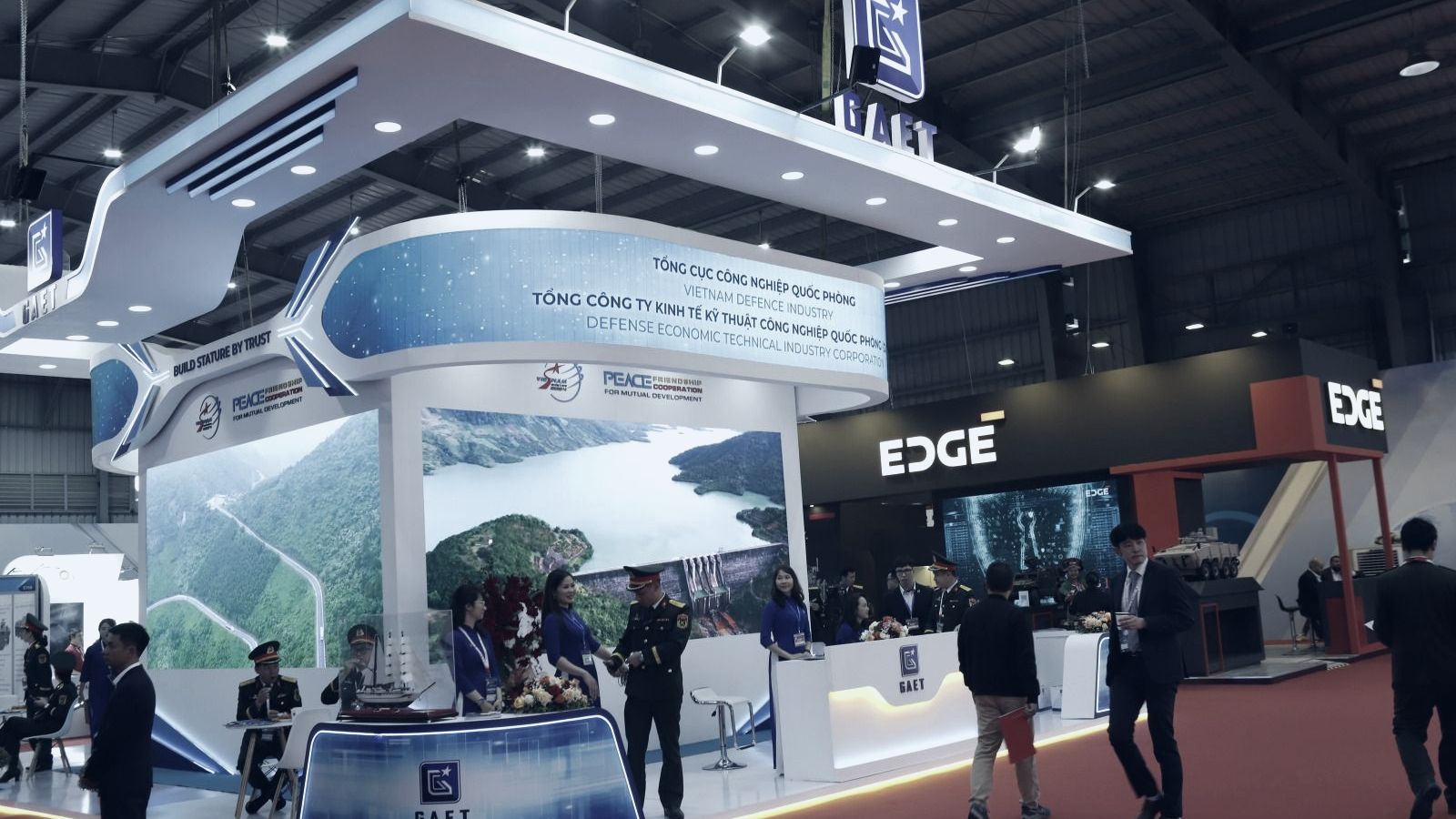 Gian hàng GAET tại Triển lãm Quốc phòng quốc tế Việt Nam 2024